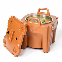 Conteneur isotherme en acier inoxydable de 40 L, distributeur de boissons commercial pour la restauration et les événements