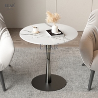 Nouvelle conception de meubles de salon modernes, table d'angle ronde