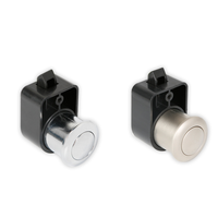 Bouton poussoir serrure d'armoire rv serrure de porte 25 mm trou diamètre serrures de meubles pour caravane yachts bateau