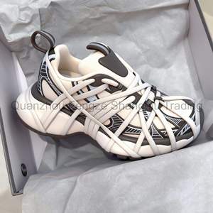 أحذية رياضية عصرية من تصميم الأزياء الراقية لعام <span class=keywords><strong>2025</strong></span>، أحذية عصرية بمقاس 3XL مع أربطة، أحذية عالية الجودة من السلسلة B المتنوعة - Product Image 2