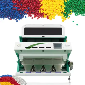 High Stability Recycled Plastic Bottle Caps Flakes Color Sorter Waste Plastic Colour Sorting Machine