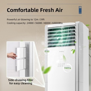 Climatiseur sur pied R410a pour la maison, 2, 3, 4, 5 tonnes, 24000 Btu, climatisation et chauffage, climatiseurs split sur pied - Product Image 5
