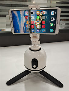 Trépied intelligent de suivi du corps du visage avec rotation de 360 degrés, F2 Selfie Phone Camera Stand Phone Stand No App for <span class=keywords><strong>YouTube</strong></span> Vlog Streaming - Product Image 3