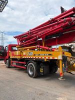 Camion pompe à béton SANY 37m d'occasion 2025, moteur diesel, 120 km/h, puissance 229 kW, portée horizontale 33m, certifié, à vendre