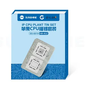 SUNSHINE SS-601H CPU Plant Tin Set CPU Repair Positioning Reballing Platform For iphone A8/A9/A10/A11/A12/A13