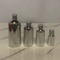 Hengjian 5ml 10ml 15ml 20ml 30ml 50ml 100ml Or Argent Bouteille De Sérum En Verre Cosmétique Roll on Ball Bouteilles De Parfum D'huile Essentielle