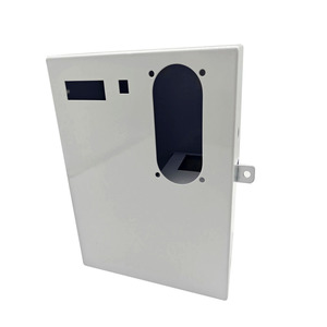 White Wall Mounted Empty Metal Box Can Hold Time <b>Control</b> Boards For Washing Machine Massage Machine Laundry Timer <b>Control</b> Board - Product Image 1