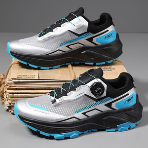 Precio de fábrica al por mayor, logotipo personalizado, zapatos deportivos para hombre para exteriores, zapatos deportivos ligeros para correr, zapatos impermeables para senderismo - Product Image 3
