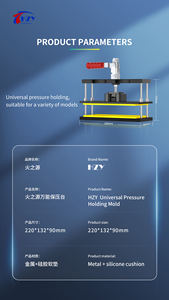 Hzy Universele Druk Holding Schimmel Behoud Armatuur Voor Mobiele Telefoon <span class=keywords><strong>Lcd</strong></span>-Scherm/Back Cover/Middelste Frame Klem - Product Image 4
