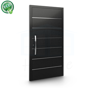 Portes de sécurité extérieures en acier de haute qualité sur mesure pour maisons, fabriquées à l'usine de Foshan, porte d'entrée extérieure en métal - Product Image 1