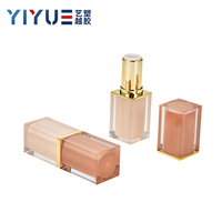YIYUE Vente Chaude Rose Vide Rouge à Lèvres Conteneur Fabricant Marque Privée Baume à Lèvres Bâton 3.5g