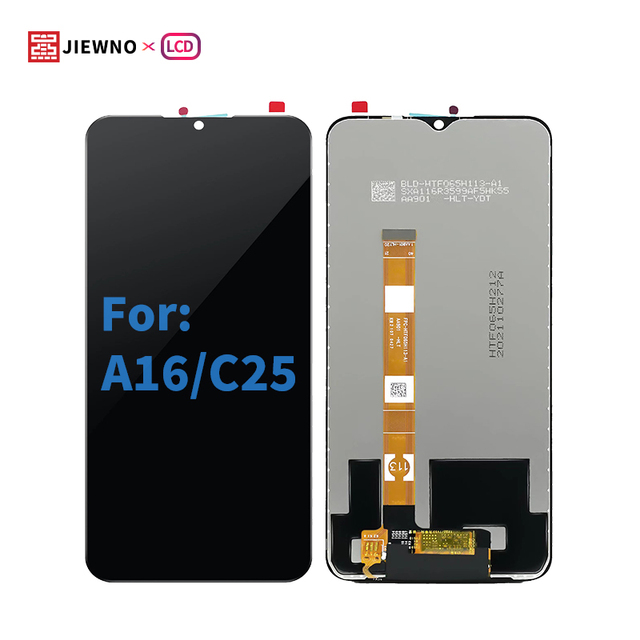 For A16/C25 LCD Digital Touch Screen Display Assembly Replacement OPPO Mobile Phone