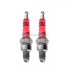 Pièces de rechange pour moteur haute performance, cyclomoteur, scooter, <span class=keywords><strong>quad</strong></span>, bougie d'allumage à 3 électrodes A7TC C7HSA pour 110CC GY6 <span class=keywords><strong>50</strong></span> CD110 - Product Image 2