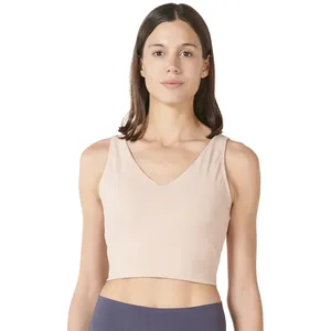 Sujetador deportivo Vetega Daily Top con copa desechable cómodo y conveniente para el entrenamiento - Product Image 2