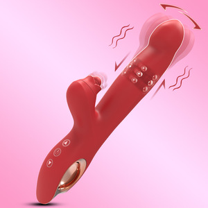 SY GM-507 Female Orgasm Enhancer Penis <b>Vibrator</b> Tongue-Licking Clitoral Stimulator G-Spot Percussion Rabbit <b>Vibrator</b> - Product Image 2