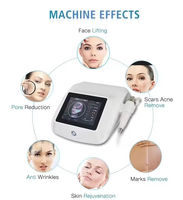 Appareil professionnel de micro-aiguilletage RF doré pour la réduction des rides du visage et des vergetures corporelles