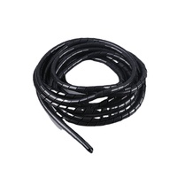 Ventar SZB-12 Spiral Wrapping Band Nylon Cable Holder 15m Panjang Pengatur Kabel Zipper Tidy Wrap