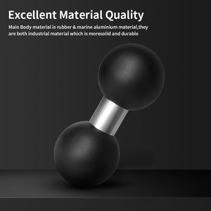 VINmounts Adaptador de Bola de Extensión Compuesta con Brazo de Montaje de Doble Bola Estándar Industrial de 2.25 Pulgadas, VIN-D-007 - Product Image 2