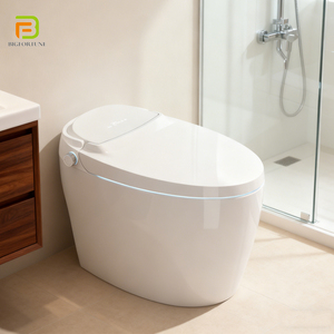 Inodoro Inteligente Moderno con Bidé Automático, Inodoro <span class=keywords><strong>de</strong></span> Cerámica para Hotel, Inodoro Inteligente con Control Remoto - Product Image 1