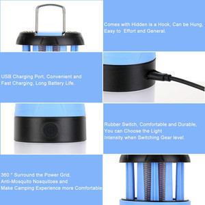 Mosquito Killer <b>Lamp</b> <b>Led</b> Ultraviolet Light Camping Outdoor Emergency Night Light 5V 50000 Hours Lifespan - Product Image 4