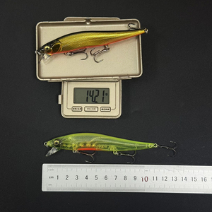 Leurre de <span class=keywords><strong>pêche</strong></span> professionnel Minnow Wobbler SP Dive 11cm 14g, action 1.5m, Jerkbaits de qualité, appât artificiel pour brochet et prédateurs, en promotion - Product Image 6