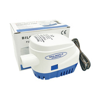Pompe de cale marine OEM 12V submersible pour bateau, certifiée CE, vente directe usine, 1100 GPH