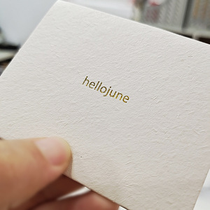 Enveloppe en papier de coton personnalisée pour cartes de mariage - Product Image 2