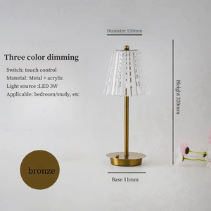 Recarregável bateria <span class=keywords><strong>Desk</strong></span> Lamp luz branca luz quente luz neutra 3 opções de cores com toque Control <span class=keywords><strong>Desk</strong></span> Lamp - Product Image 6