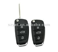 Universel de haute qualité 3 bouton pliable clone commutateur de télécommande pour voiture Yet-J48