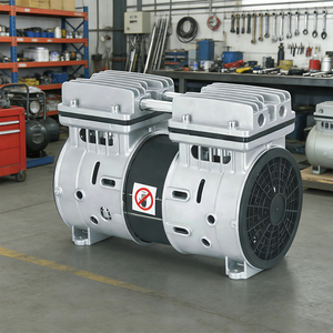 Oil-Free Piston Air Compressor Pump Head Small Dental Use Air Compressor Core Motor Engine - Product Image 1