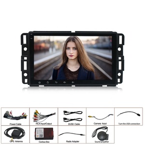 8-inch 1 + 16GB FM RDS Car GPS navigation 2 DIN Android 10 tự động đ<span class=keywords><strong>a</strong></span> phương tiện DSP GMC Bảng điều khiển vị trí hỗ trợ đảo ngược nhà máy trực tiếp - Product Image 6