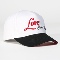 Gorra de Béisbol de 5 Paneles de Gamuza, Material de Algodón, Bordado 3D de Alta Calidad, Parche Personalizado de Dos Colores con Logotipo