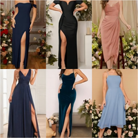 Lot de vêtements d'été pour femmes adultes, assortiment de robes, vêtements d'occasion, fournisseur de vêtements mixtes, hauts en polyester/coton, Chine, livraison en 7 jours