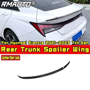 Aileron de coffre arrière et aileron de toit pour Hyundai Elantra 2021-2023 7ème génération - Kit carrosserie et accessoires automobiles - Product Image 2