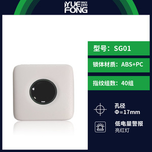 Teiffel <b>Smart</b> Fingerprint <b>Lock</b> SG01 Optical Sensor DC Power Home Office Drawer Storage <b>Lock</b> - Product Image 3