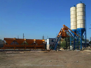 Ciment de construction de centrale à béton prêt à l'emploi Fabricant de machines à béton 25 50 75m3/h - Product Image 2