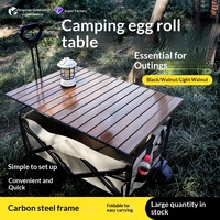 Ensemble table et chaises pliantes en alliage d'aluminium pour camping et pique-nique, mobilier d'extérieur portable pour stand - Vente en gros