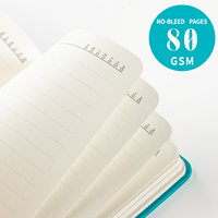 Promotion A6 Carnet de planification d'agenda Personnalisation personnalisée Plan de fournitures scolaires avec bande élastique