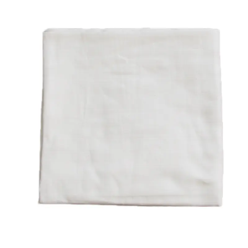 organic cotton knitted baby white blanket for fall