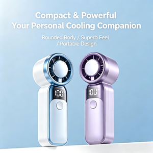 Ventilateur de table mini portable avec lumière, idéal pour la maison, promotionnel, meilleur rapport qualité-prix, avec service de retour et remplacement - Product Image 5