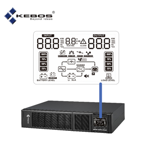 Kebos kr11 LIO-3KL duy nhất giai đoạn <span class=keywords><strong>UPS</strong></span> <span class=keywords><strong>3000VA</strong></span> 2700W SNMP LCD dài Sao Lưu thời gian LiFePO4 tinh khiết sinewave pin Lithium ion - Product Image 6
