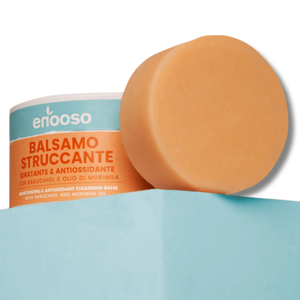 Balsamo struccante solido Enooso con Bakuchiol, balsamo detergente alle erbe per il viso - Product Image 1