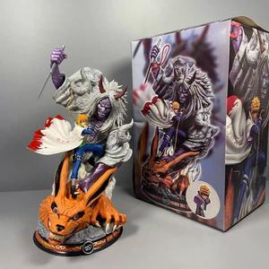 HESPER 28cm Shippuuden <span class=keywords><strong>Namikaze</strong></span> Minato Figurine Quatrième Génération Scène de Scellage des Zombies Modèle Jouet Poupée Collection Cadeau - Product Image 1