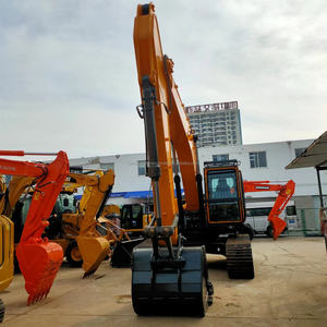 Excavadora de orugas de alta calidad en buenas condiciones, excavadora usada de 22 toneladas de HYUNDAI de Corea, precio competitivo, - Product Image 5
