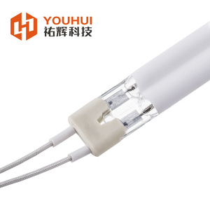 Youhui Dual-<b>Tube</b> Infrared <b>Heating</b> Lamp 11x22mm Ceramic Adhesive Drying Lamp for Heat Transfer Equipment - Product Image 2