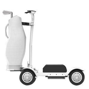 2400W Motor 4-wheel Golf Scooter Dual Motor White Golf Cart <b>Mobility</b> Golf <b>Trolley</b> Scooter Foldable - Product Image 3