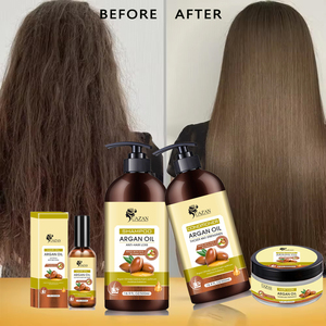 Set per la Cura dei Capelli Vegano Biologico Personalizzato: Maschera, Siero e <span class=keywords><strong>Shampoo</strong></span> Idratante, Purificante, Anti-Pidocchi, con Olio di Argan e Tè, Rinfrescante e Nutriente - Product Image 4