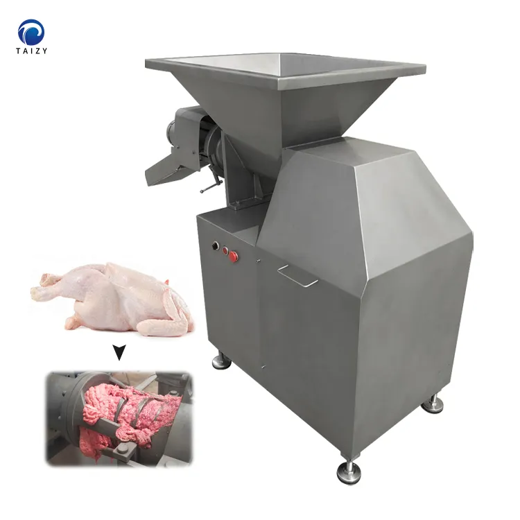 Máquina deshuesadora de carne de ave Separador de huesos de carne de pollo para salchichas Jamón