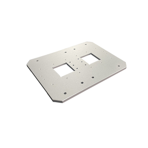 Tour CNC de précision et pièces d'usinage par électroérosion à fil perçage en aluminium tournant pour l'usinage de YT-C017 de plaque de base - Product Image 3