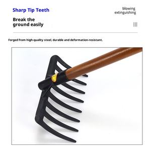 À Yannan, des râteaux à 6 <span class=keywords><strong>dents</strong></span> et à <span class=keywords><strong>8</strong></span> <span class=keywords><strong>dents</strong></span> sont utilisés pour la plantation de légumes, le labour et l'ameublissement du sol - Product Image 5